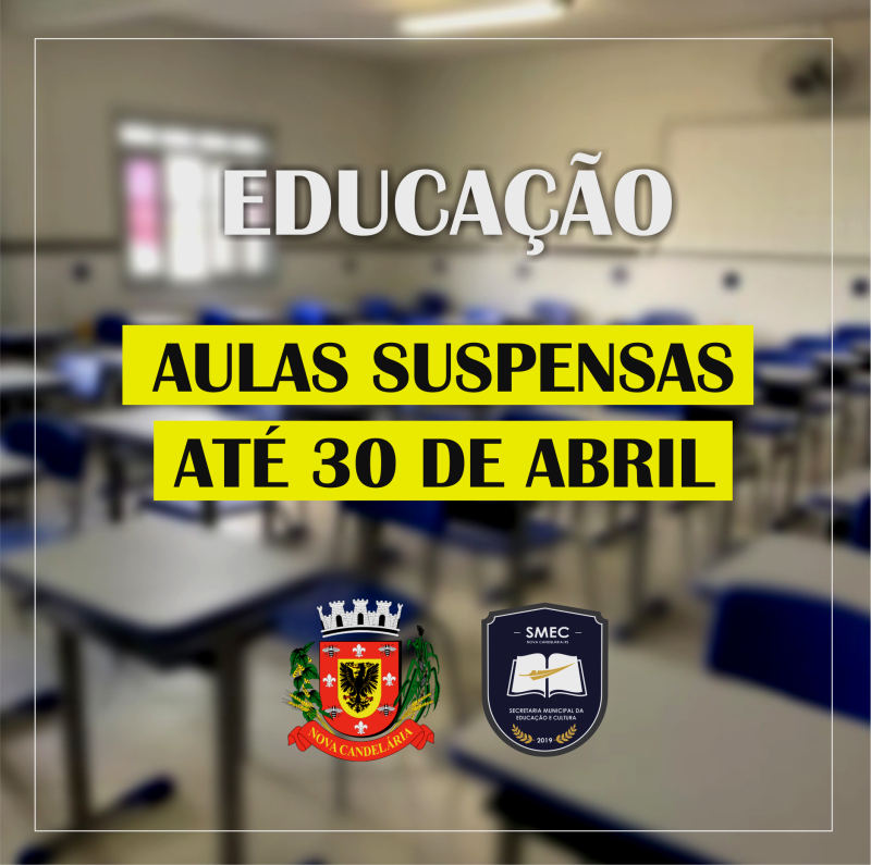 Aulas da rede municipal de ensino